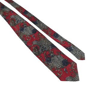 John Weitz Mens Necktie Designer Vintage Floral Accessory Office Work Casual Dad